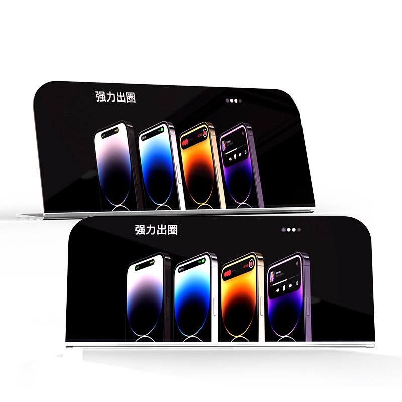 Customized Size Acrylic Sign Plexiglass Clear A4 Acrylic Stand Holder Shop Display