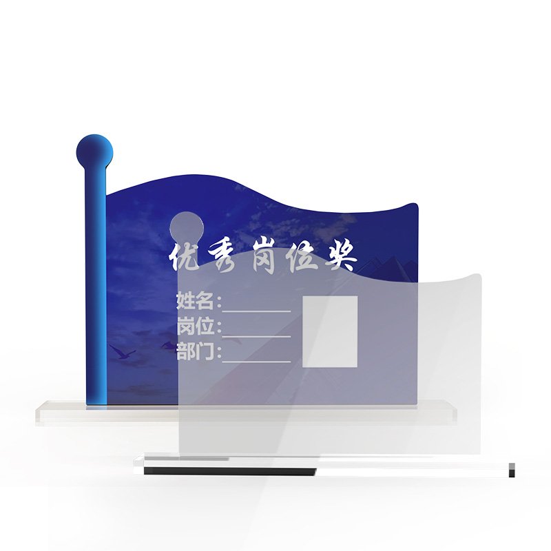 Customized Size Acrylic Sign Plexiglass Clear A4 Acrylic Stand Holder Shop Display