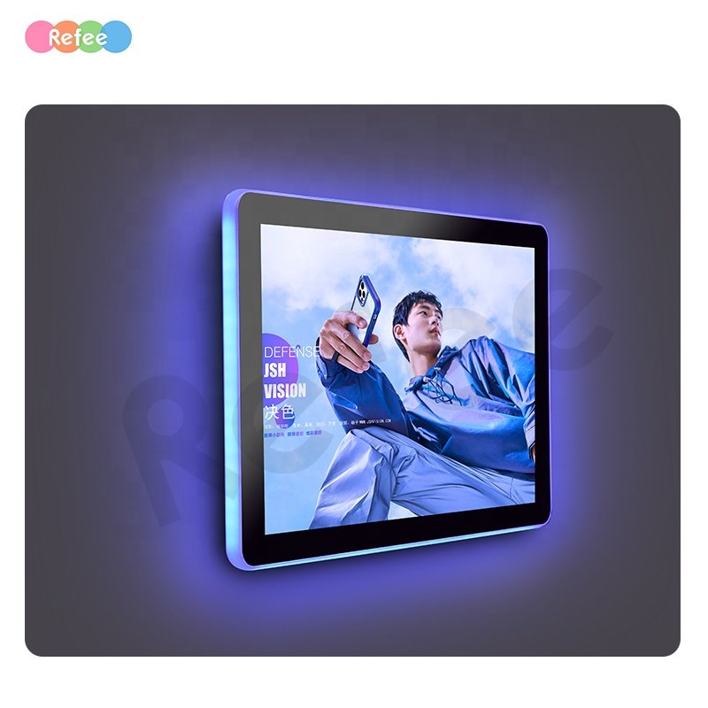 10.1 13.3 15.6 21.5 inch Android interactive touch screen pc Android tablet with LED light bar for meeting room