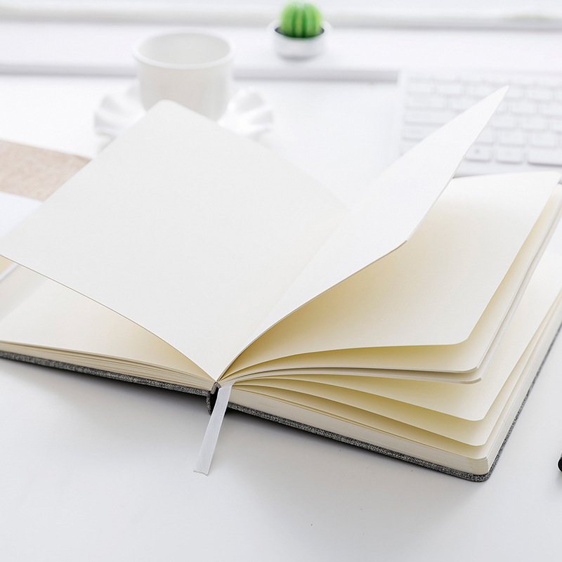 Promotion A5 A6 Stationery Canvas Linen Hardcover Notebooks Custom Fabric Linen Journal Stationery with Lines for Wholesale