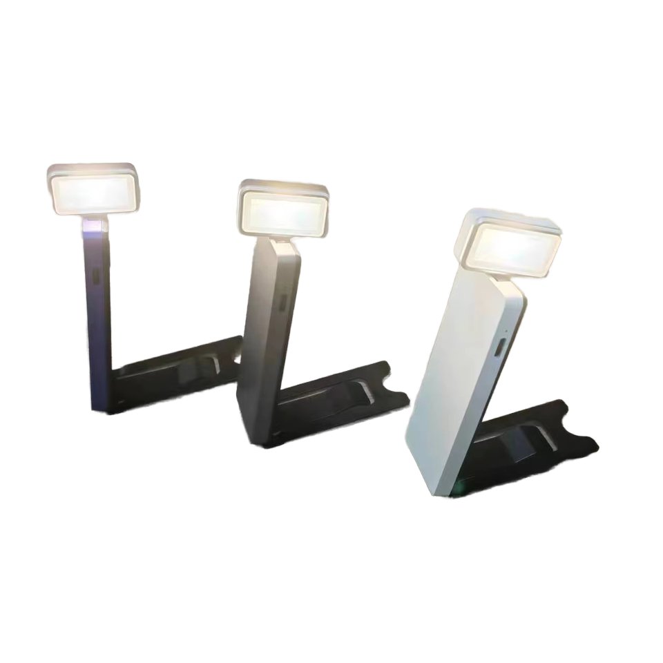 Foldable bookmark light pocket light