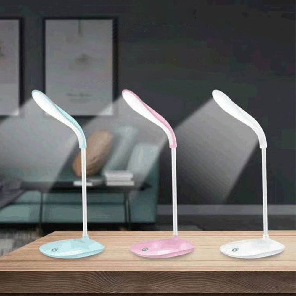 Foldable portable rechargeable student study bedroom desktop book reading table lighting desk lamp