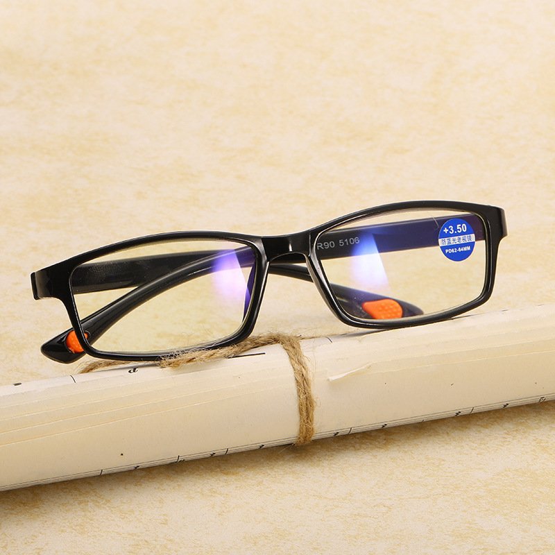 Wholesale Customizable Classic Affordable Box Presbyopia Glasses With Anti Blue Light Reading Glasses For Ladies