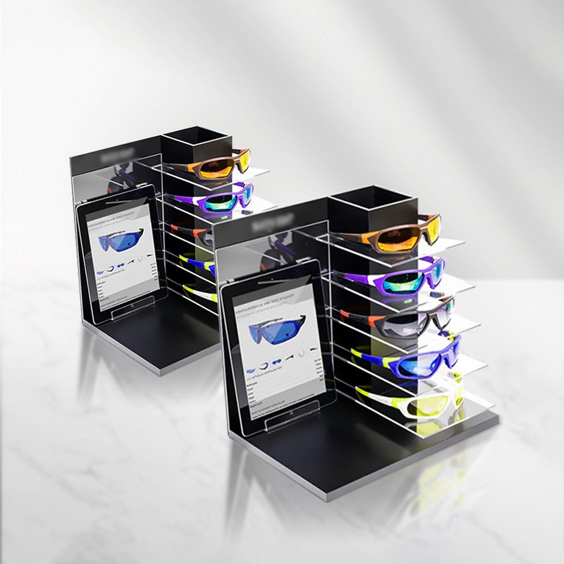 Freestanding Single Sided Acrylic Poster Holder Portrait Advertising Holders