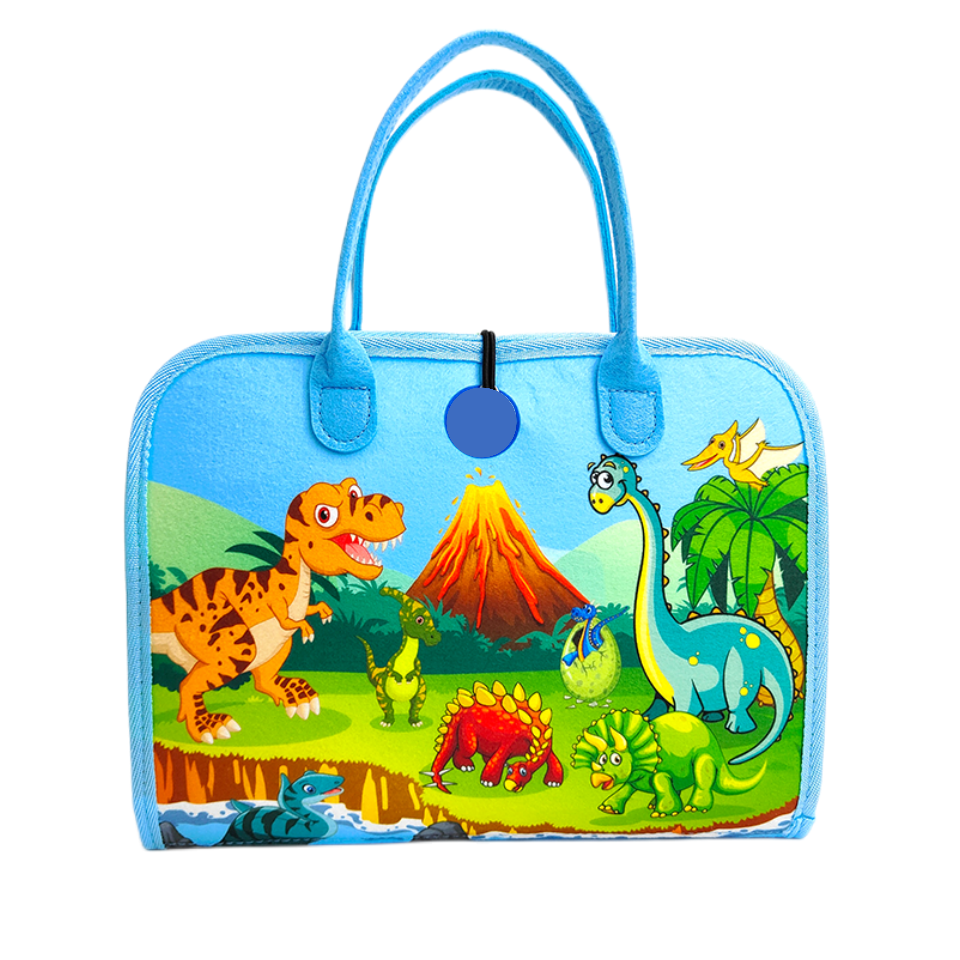 Wholesale Hot Selling Busy Board Felt Educational Toy for Toddler Travel Activities Book