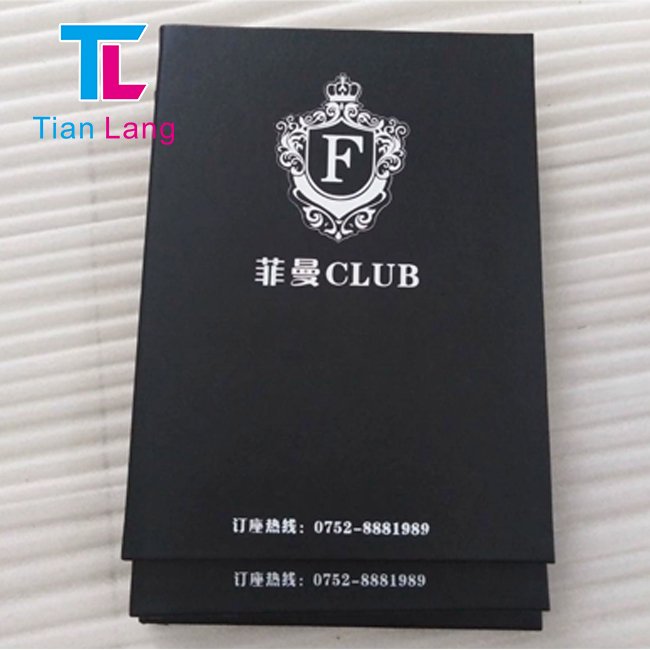 Double Side A4 Led Lighting Menu Board Restaurant Rechargeable Menu Led Display Book Table Light Menu For Bar Night Club