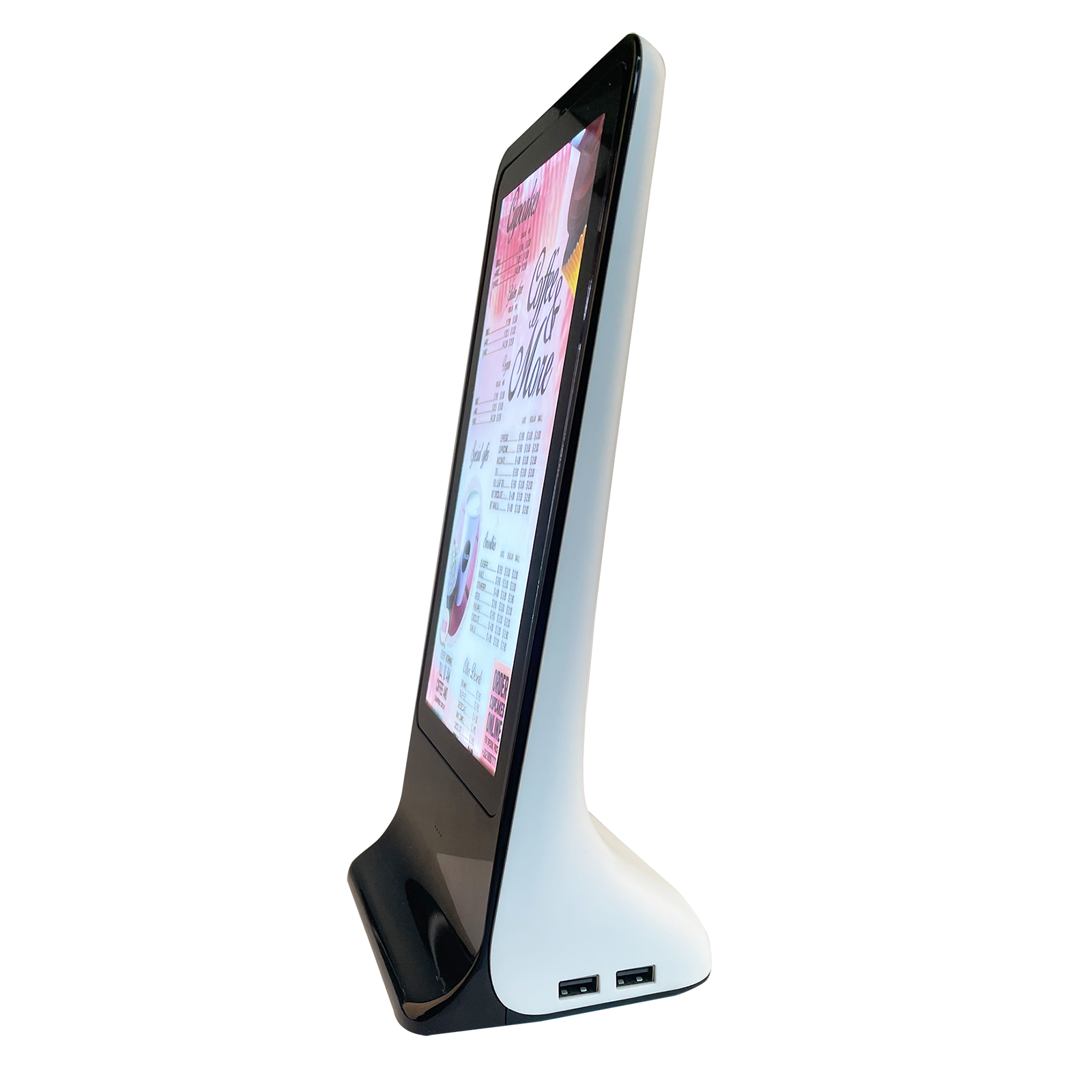 Custom Logo Nightclub Light Up LED Menu Drinking Menu Book Illuminated LED Restaurant Backlit Menu Power Bank