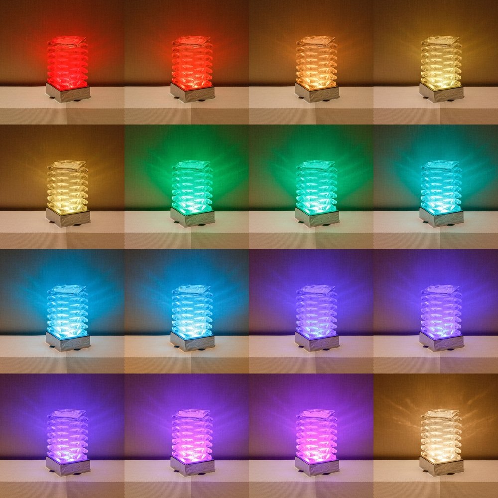 Cordless Crystal Rose Led Desk Lights For Bar Lampka Nocna Touch Sensor Battery Restaurants Rechargeable led Table Lamp