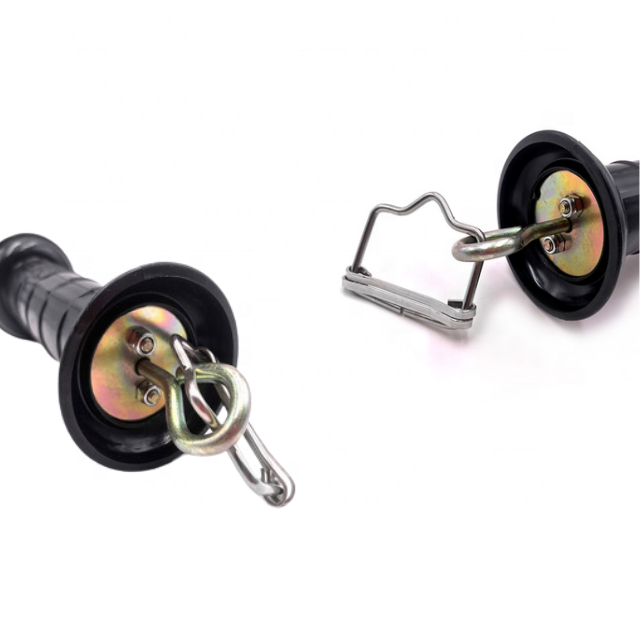 Elife Electric Fence Accessories High Standard Galvanised Gate Handles With 40mm Tape Connector
