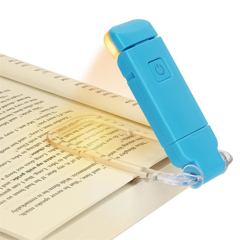 Shopify Winning Products 2024 Portable LED USB Rechargeable Eye Protection Bookmark Book Reading Light For Student