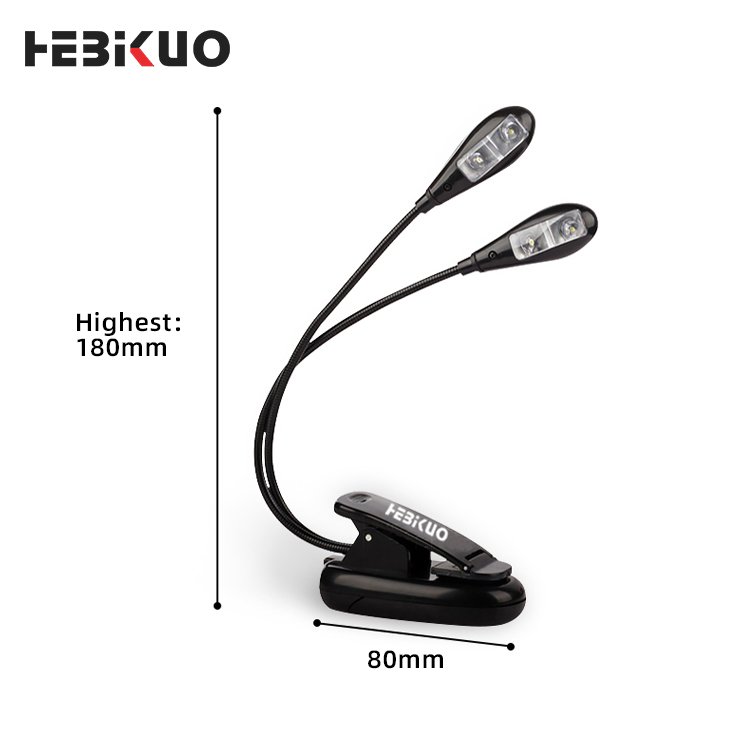 Musical accessories PD13 clip flexible music stand light led reading book light
