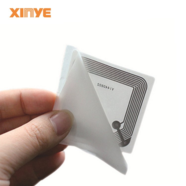 Wholesale customized rfid library books tag HF 13.56 mhz ICODE serial chip rfid book labels printable for library management