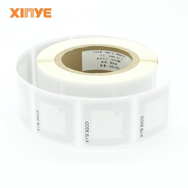 Wholesale customized rfid library books tag HF 13.56 mhz ICODE serial chip rfid book labels printable for library management