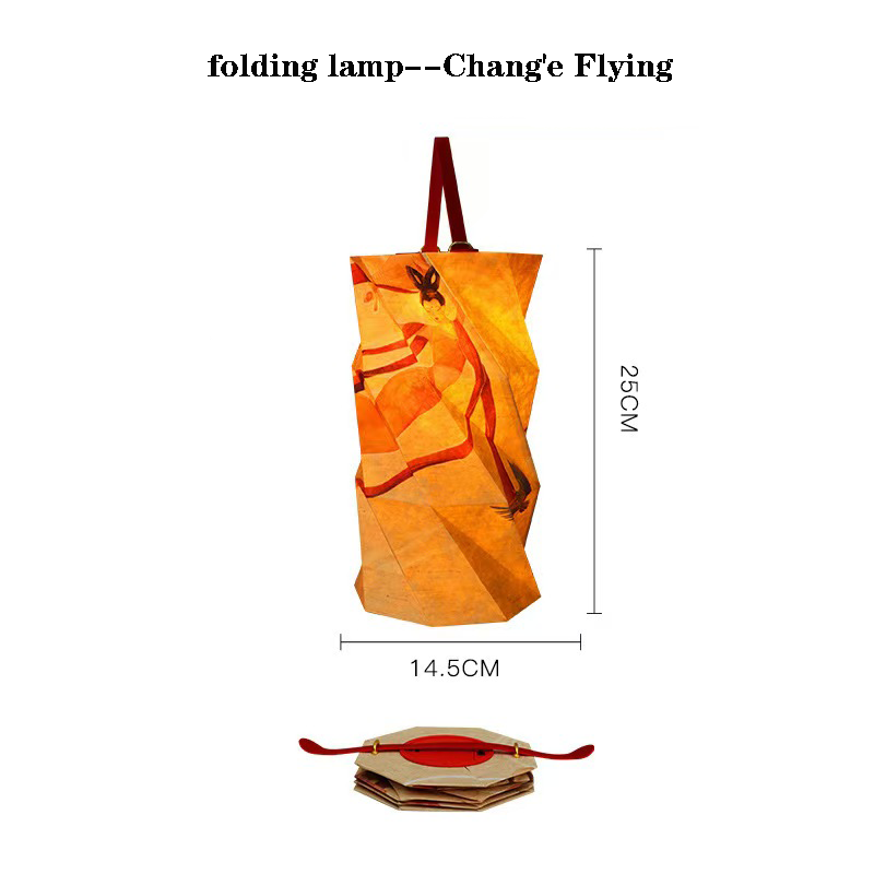 Customizable Patterns USB Rechargeable Book Night Light Foldable Dupont Paper LED Book Lamp Modern Home Gift Bright Light Room