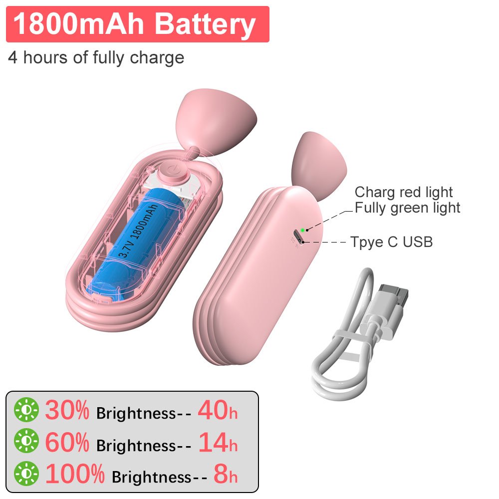 2024 New Products Flexible Soft Hanging Table Desk Study Led Reading Night Lights Neck Lamp