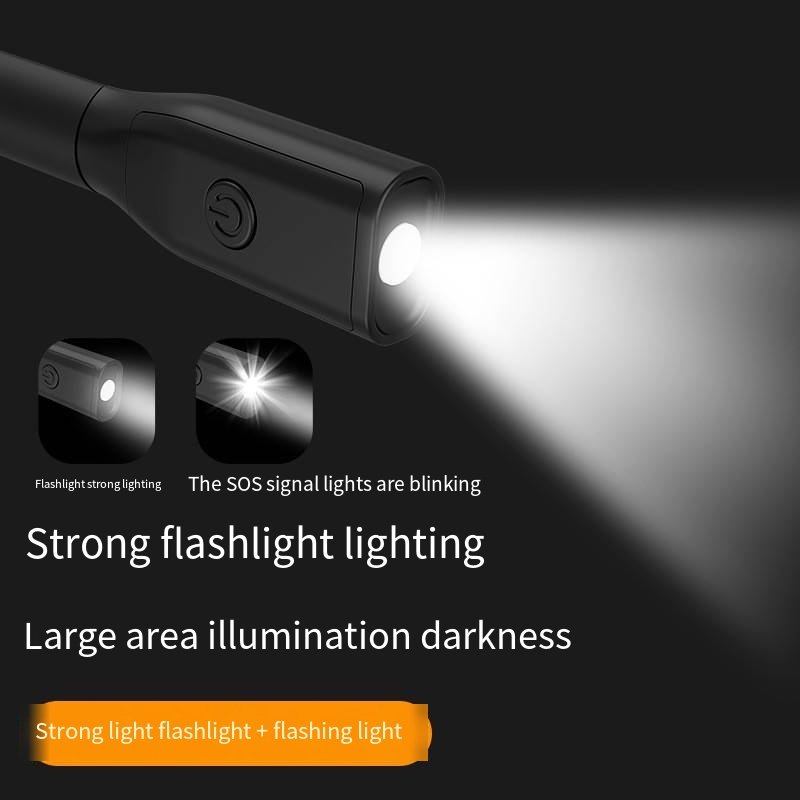 China Factory Foldable Flexible Portable Usb Rechargeable Led Book Reading Lamp Neck Light Christmas Light Gift