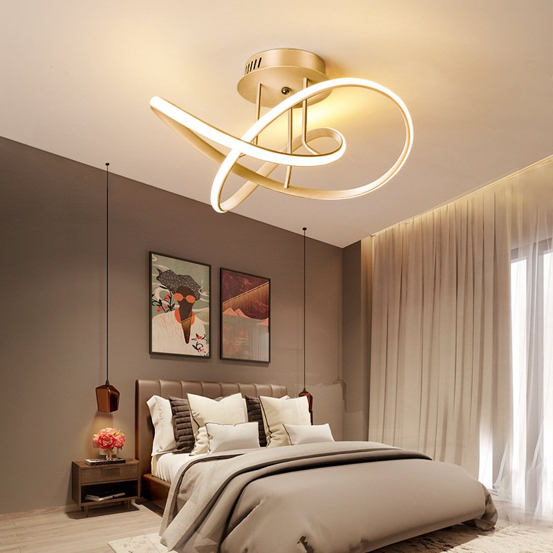 Ceiling light simple modern household creative Nordic living room lamp book chandelier