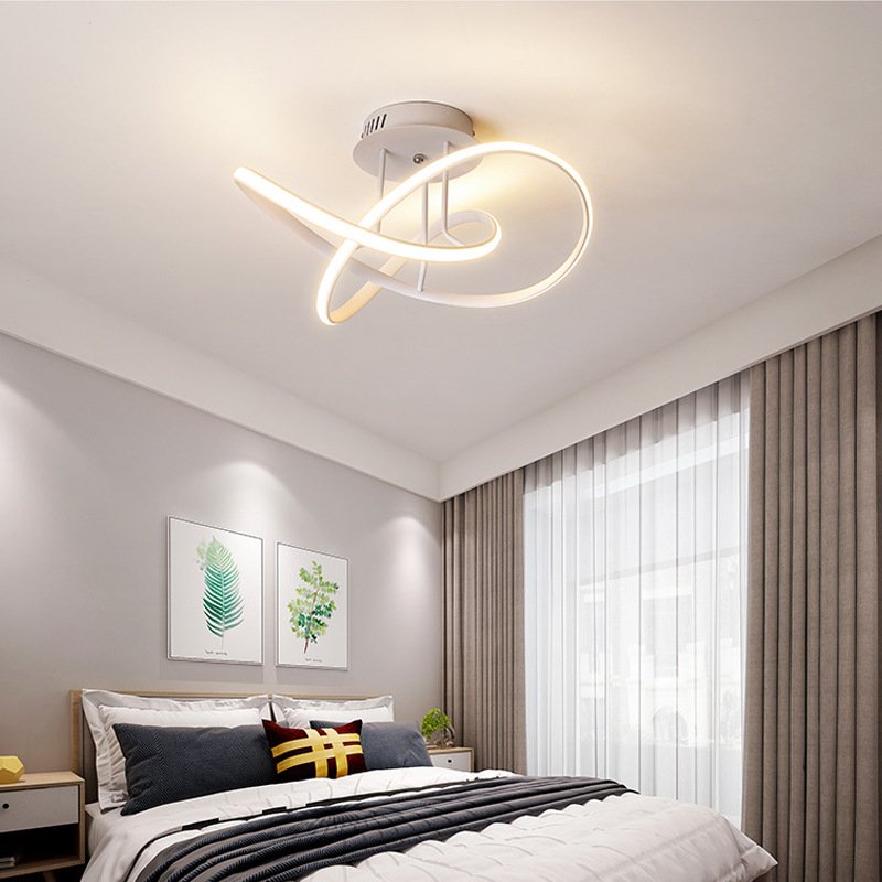 Ceiling light simple modern household creative Nordic living room lamp book chandelier
