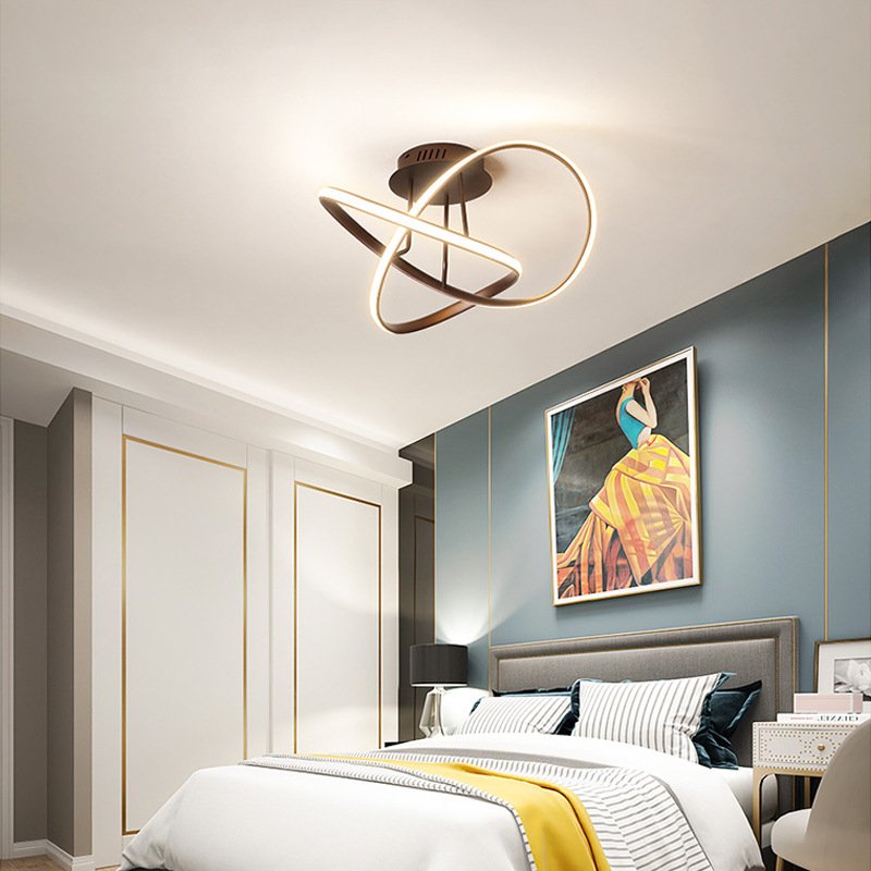 Ceiling light simple modern household creative Nordic living room lamp book chandelier