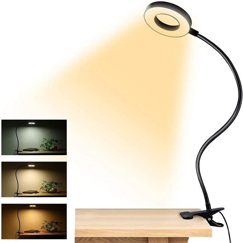 Multi Function Indoor Lighting Portable Light Reading 48 LED USB Plug In Powered Reading Light Book at Night Flexible Clip Lamps