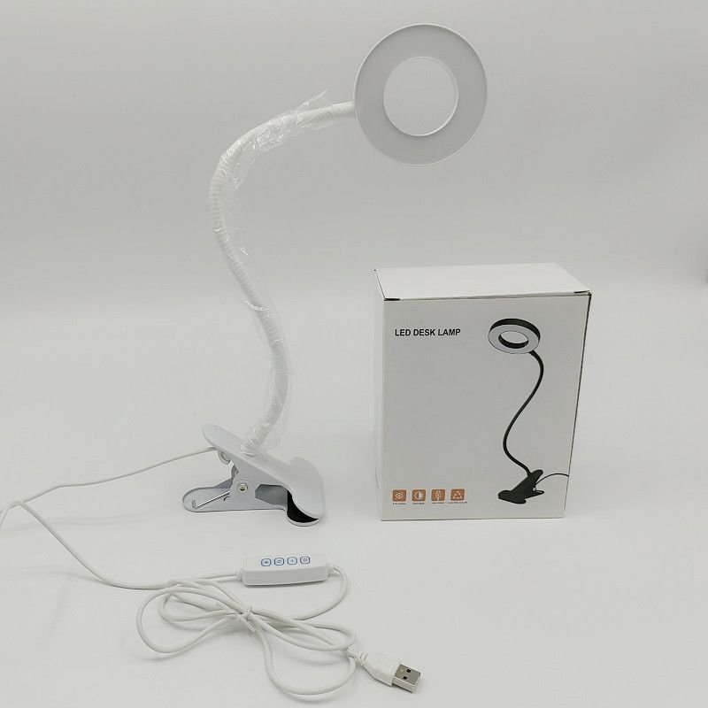 Multi Function Indoor Lighting Portable Light Reading 48 LED USB Plug In Powered Reading Light Book at Night Flexible Clip Lamps
