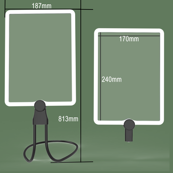 Magnifying Glass for Reading, Large Lightweight Magnifier with LED Lights Provide Full Book Page Viewing Area Evenly Lit Perfec