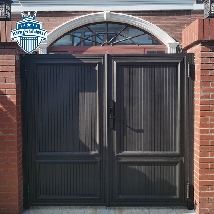 High Quality Modern Aluminum Swing Gate Garden Security Fences Gate made in China