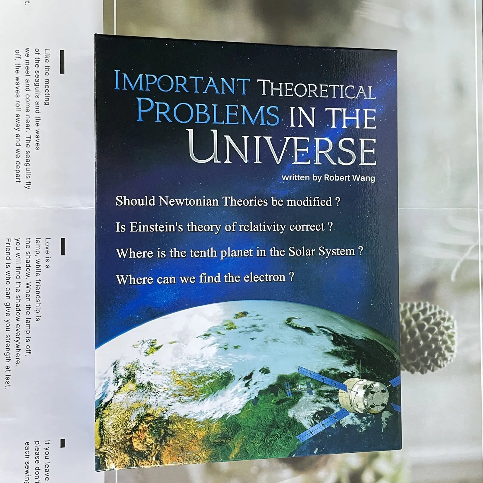 Magnetic levitation book shape world globe floating and rotating Christmas gift for kids and educational