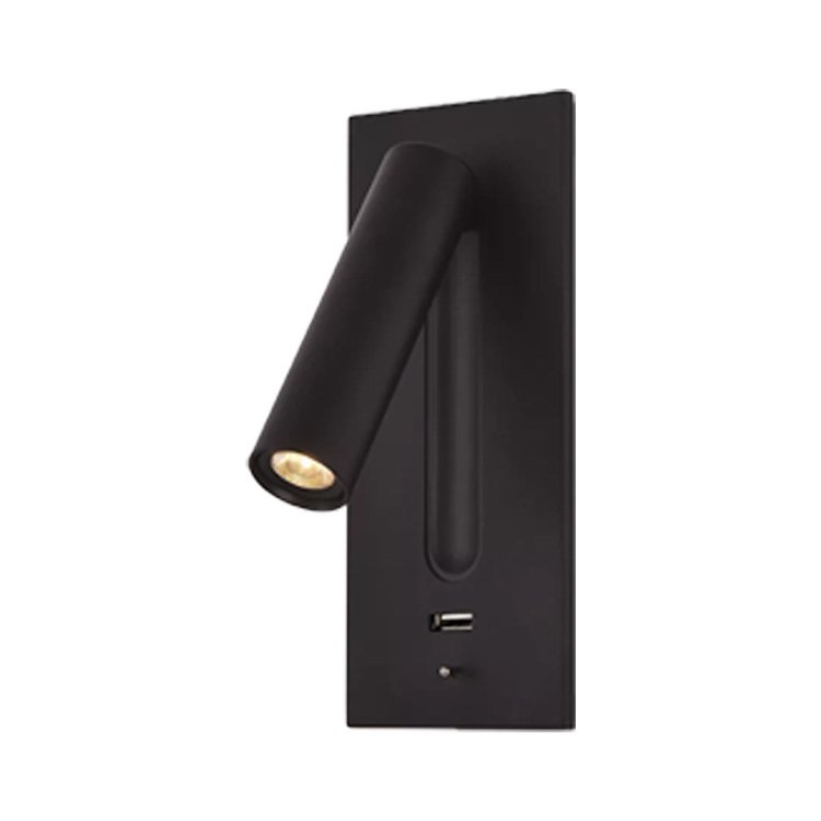 Modern Bedroom Living Room Indoor LED Wall Lamp USB Charging