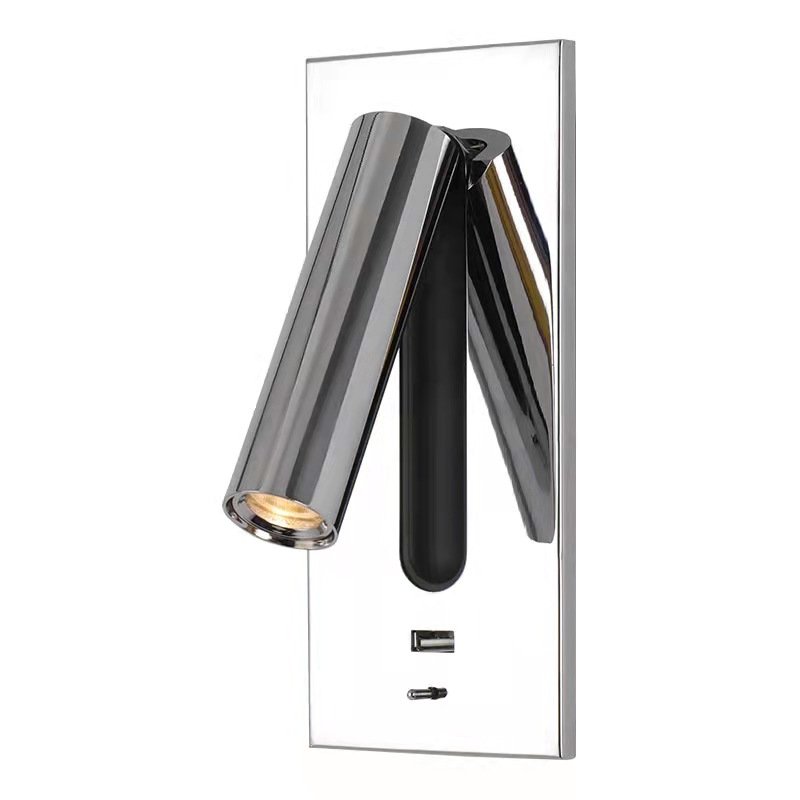 Modern Bedroom Living Room Indoor LED Wall Lamp USB Charging