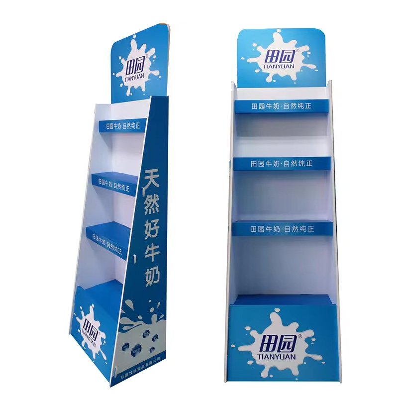 Plastic PVC Foam Board Counter Display Counter Top Display Rack