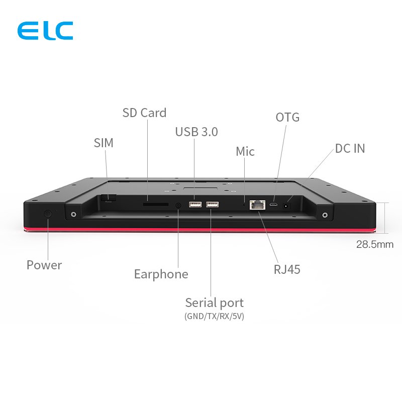 ELC WA1383T 13.3 inch wall mounted touch meeting room booking digital signage conference room tablet
