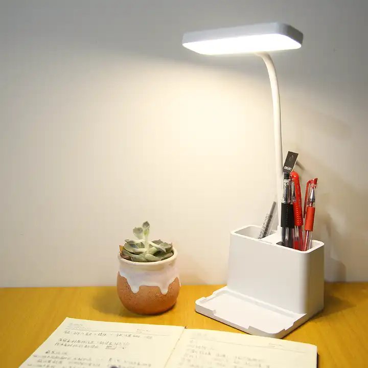 Wholesale Book Foldable Wireless Lampe De Led Cordless Batter Rechargeable Bedside Study Reading Light/Desk Lamp/Table Lamp