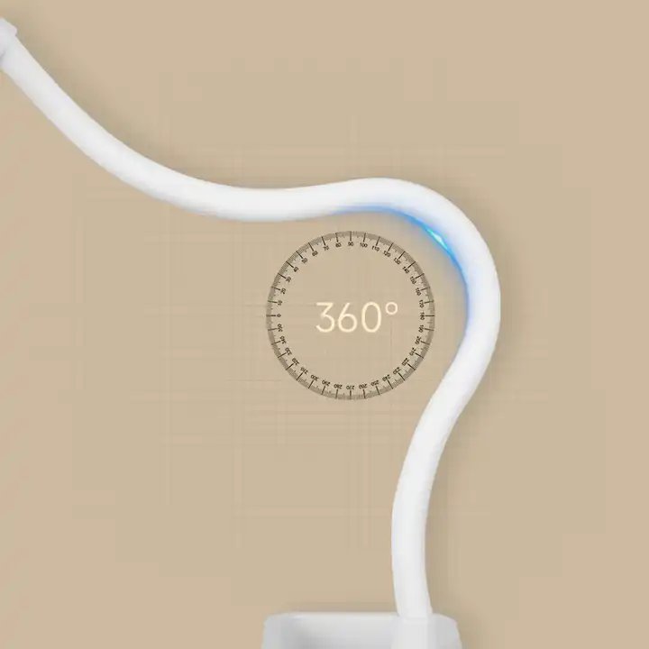 Wholesale Book Foldable Wireless Lampe De Led Cordless Batter Rechargeable Bedside Study Reading Light/Desk Lamp/Table Lamp