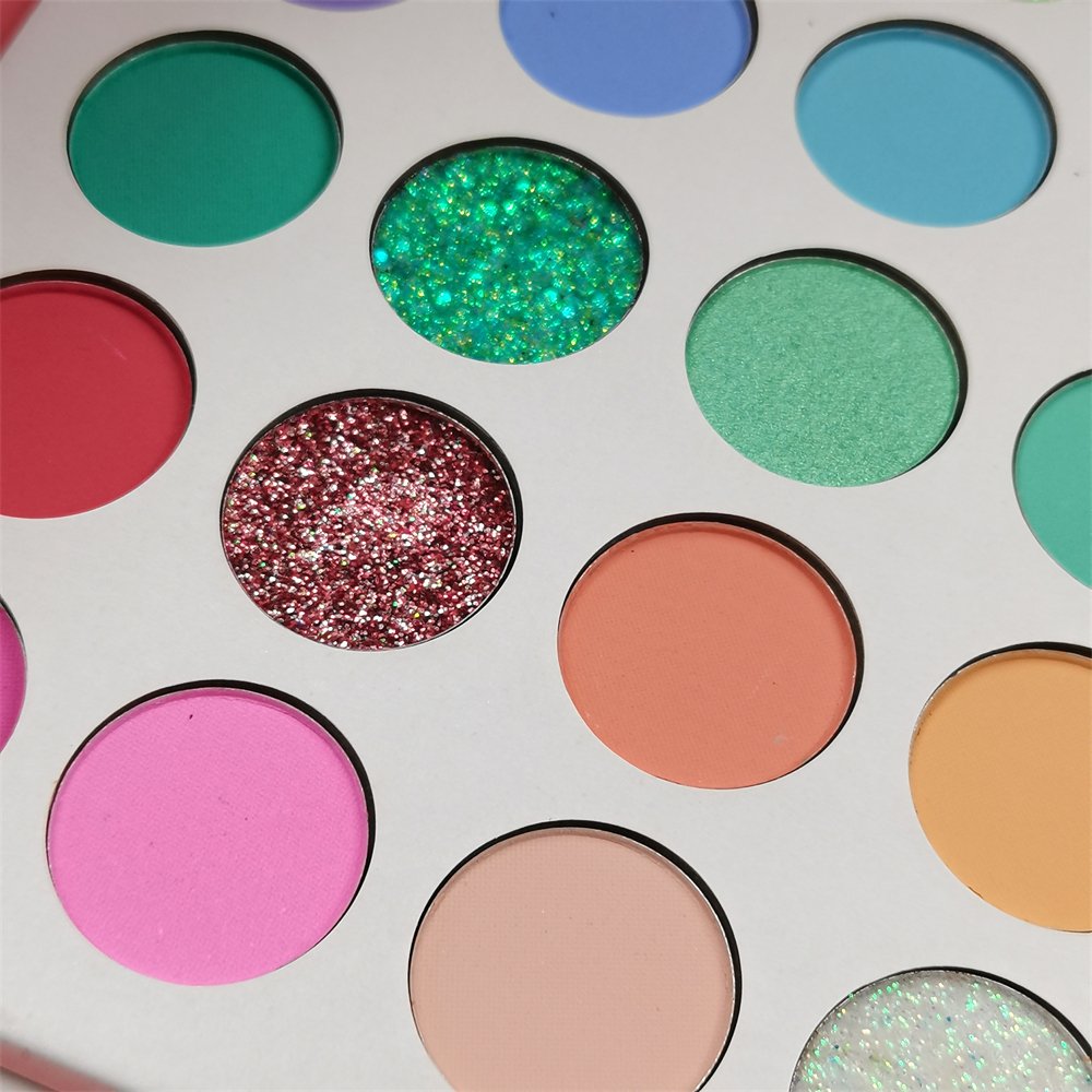 Wholesale 36colors Eyeshadow Palette Book Makeup Eye Shadow Palette Private Label Matte Shimmer Glitter Vegan Eyeshadow Palette