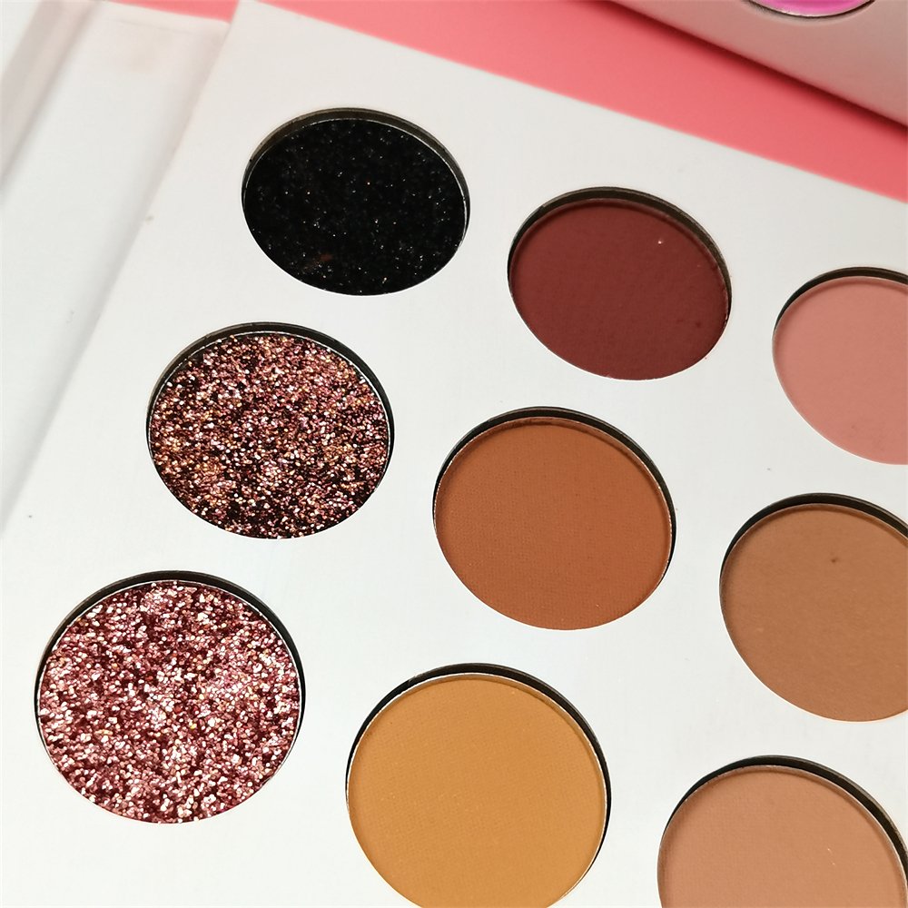 Wholesale 36colors Eyeshadow Palette Book Makeup Eye Shadow Palette Private Label Matte Shimmer Glitter Vegan Eyeshadow Palette