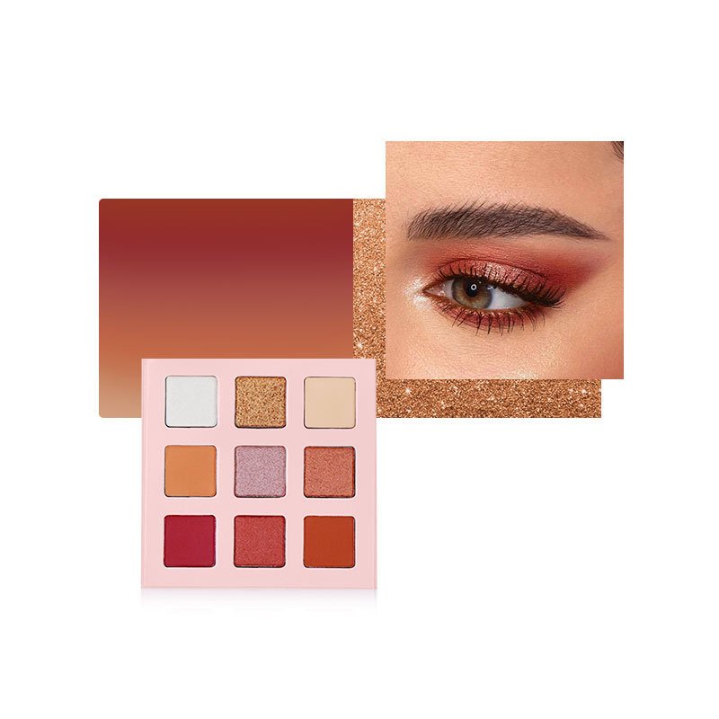 wholesale diy nude book eyeshadow palette custom logo private label palette eyeshadow