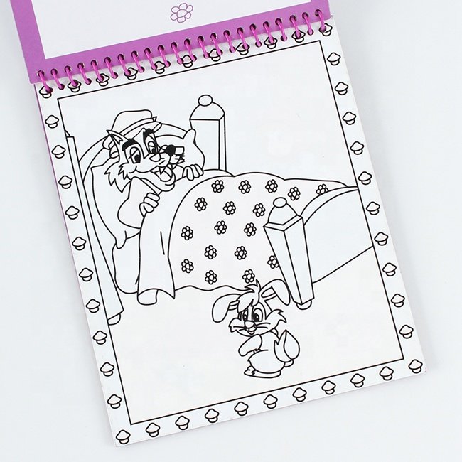 Wholesale Magical Mess Free Light Up Water color Brush drawing Book for Creative Kids