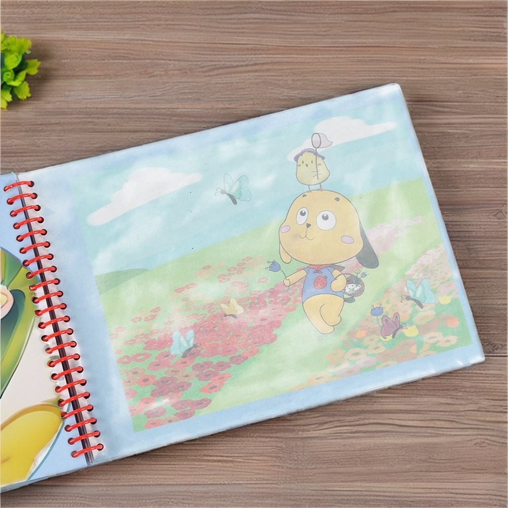 Wholesale Magical Mess Free Light Up Water color Brush drawing Book for Creative Kids