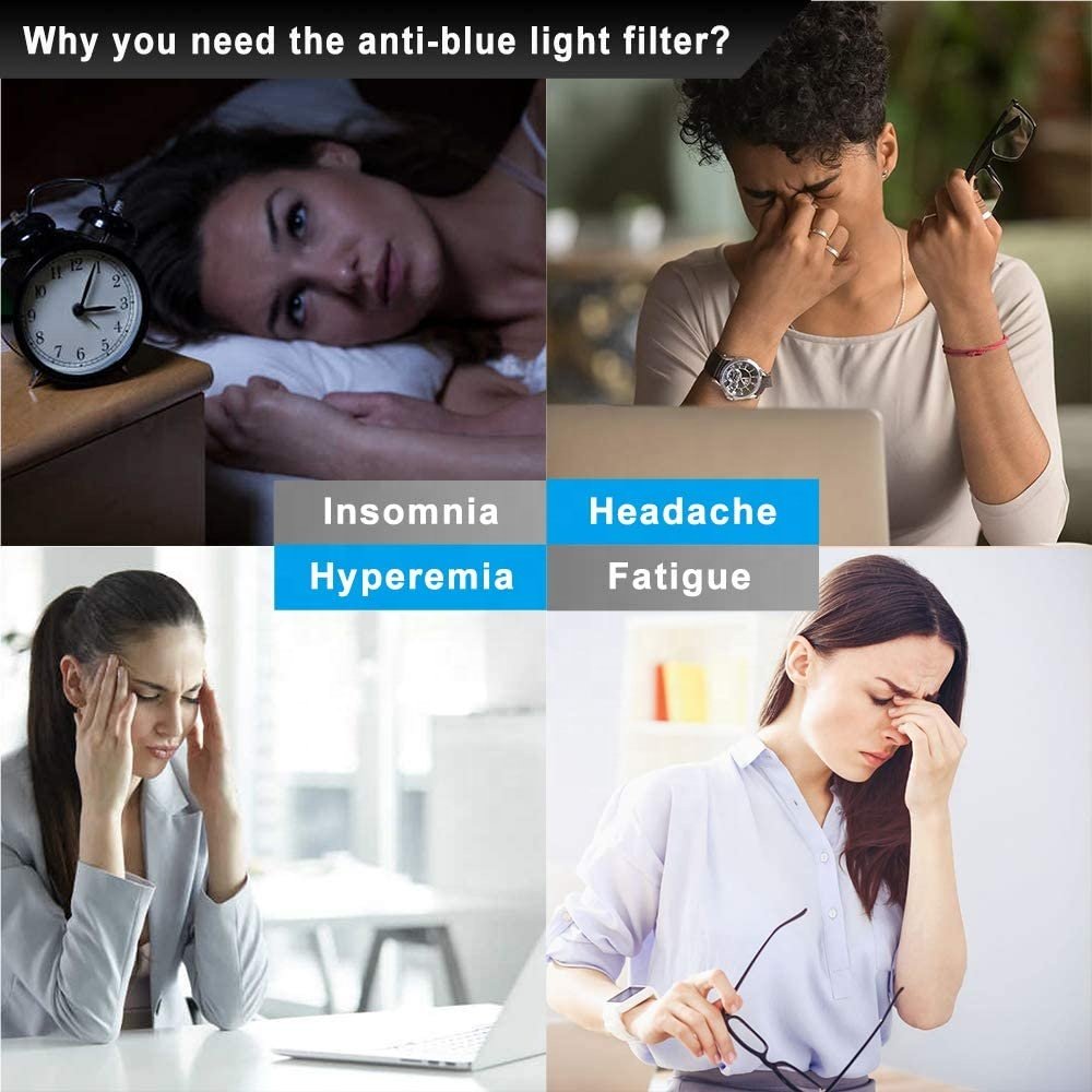 Blue light filter film Matte Anti Glare Anti UV anti blue light screen protector for eyes protection computer Desktop Laptop PC
