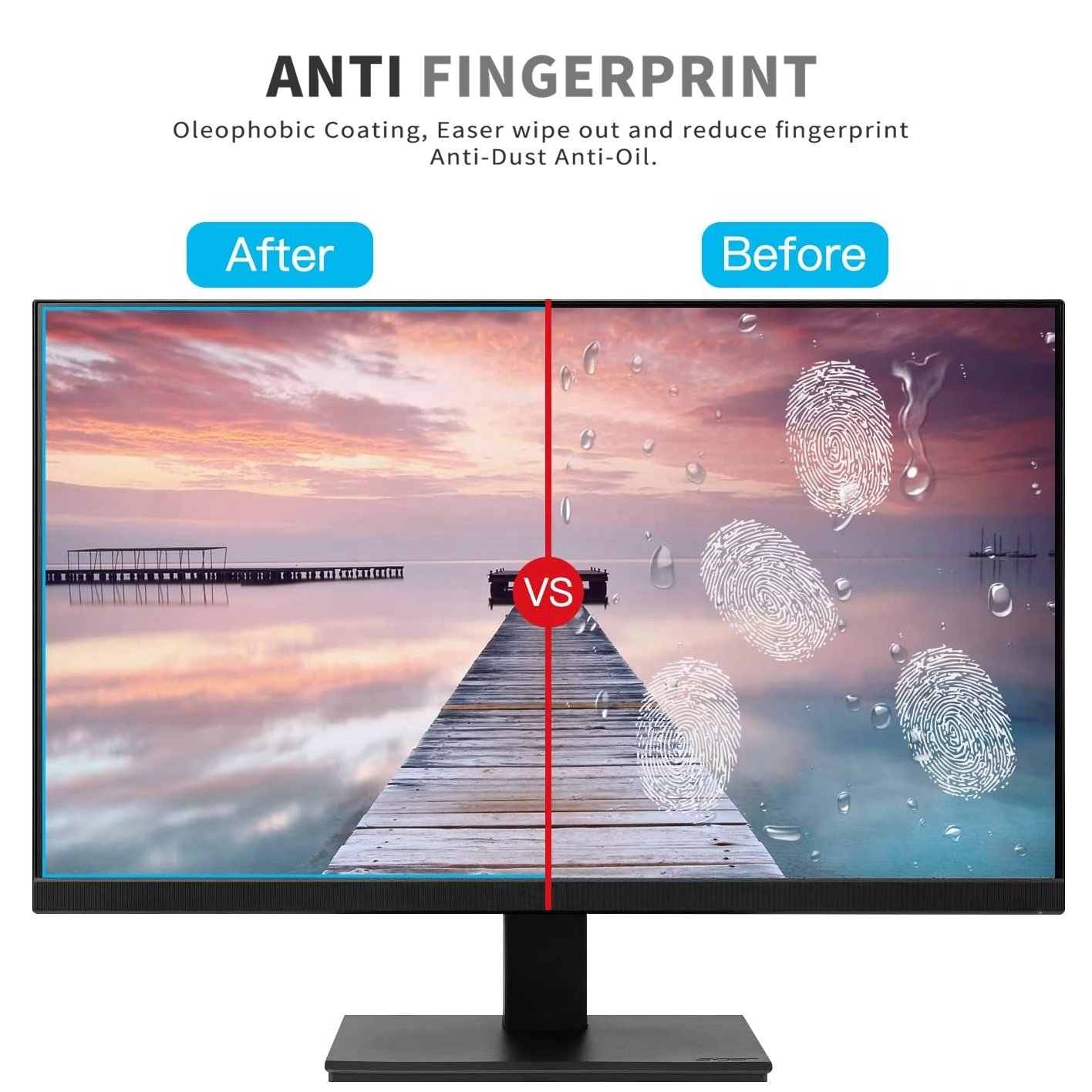 Blue light filter film Matte Anti Glare Anti UV anti blue light screen protector for eyes protection computer Desktop Laptop PC