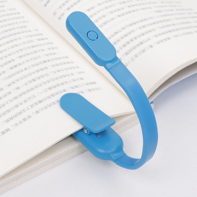 Pinbo Battery Operated Folding LED Book Lamp With Clip