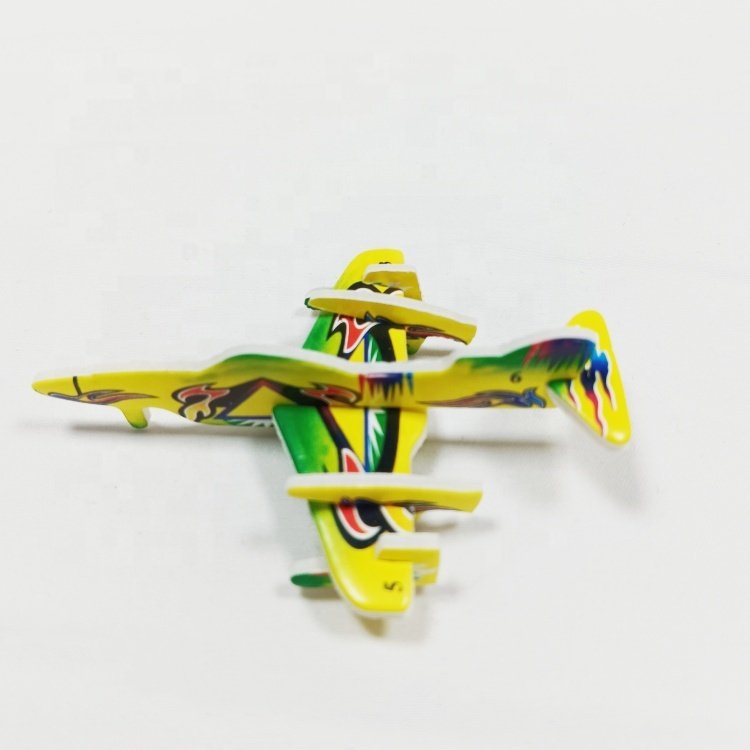 Mini 3D Puzzle Plane Model Printing Light EVA Printing Customize Hand Craft Design Jigsaw Toy