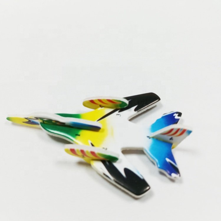 Mini 3D Puzzle Plane Model Printing Light EVA Printing Customize Hand Craft Design Jigsaw Toy
