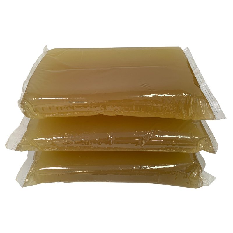 Quality Manufacturer Non-toxic Waterproof Wine Shoe Box Animal Protein Jelly Glue for Case Gluing Machine HF508