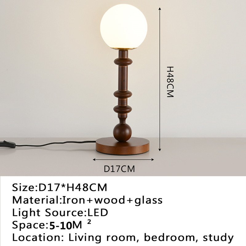 Modern Retro Creativity led Table Lamp Night lamps home decor luxury Living Room Bedroom LED Bedside Desk Light & lamps