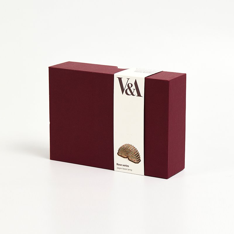 Luxury Rotating ABS Book Lamp with Rechargeable Battery for Museum Cultural IP Gifts