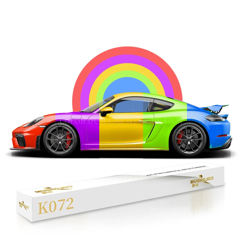 Colordum K072 Violet Light purple Car TPU Wrap Film Changing Color Film PPF Body Protection Film color TPU self healing car wrap