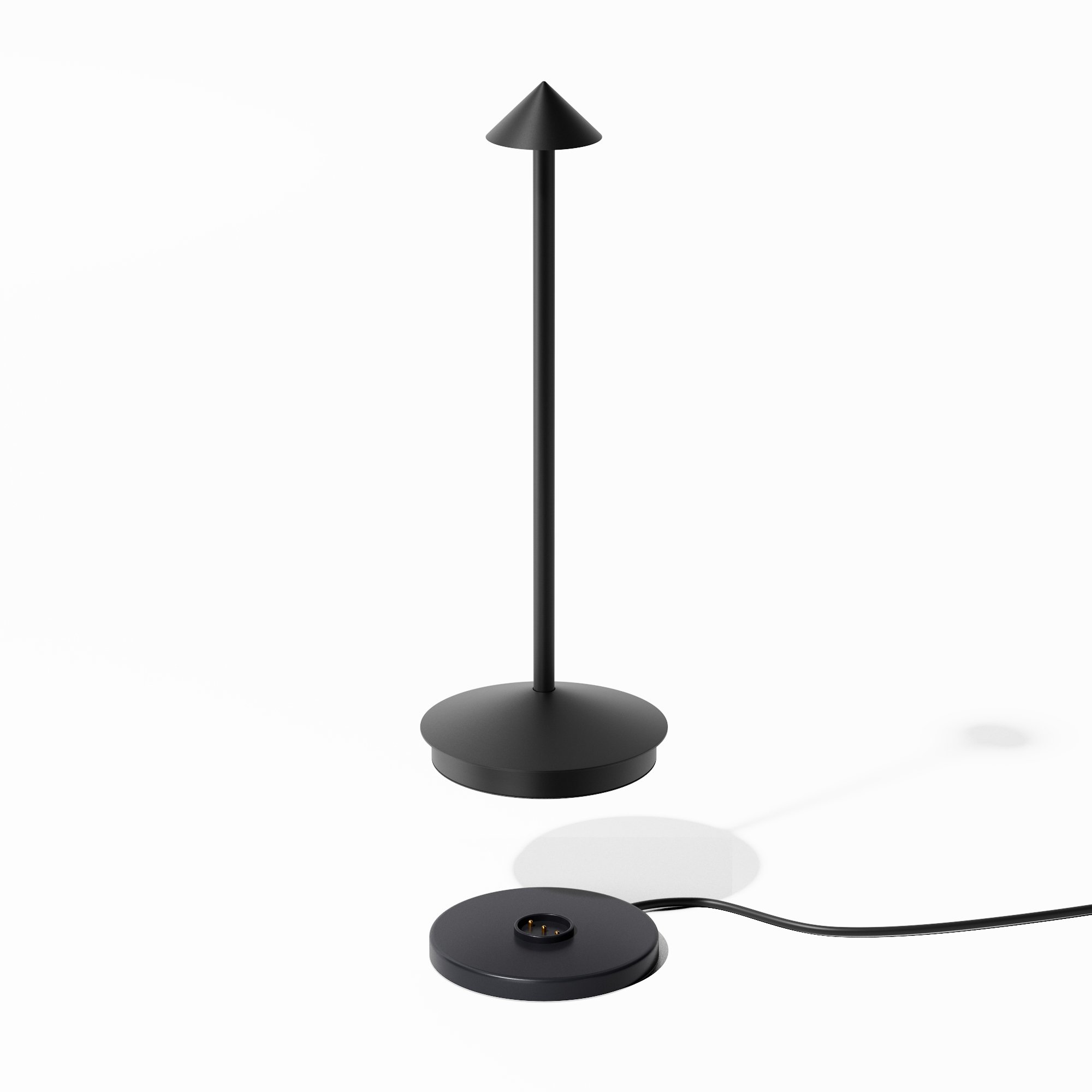 High Quality Aluminum Cordless Rechargeable Table Lamp Modern Restaurant Bar Dimmable Outdoor Desk Lamp