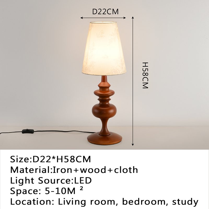 Modern Retro Creativity led Table Lamp Night lamps home decor luxury Living Room Bedroom LED Bedside Desk Light